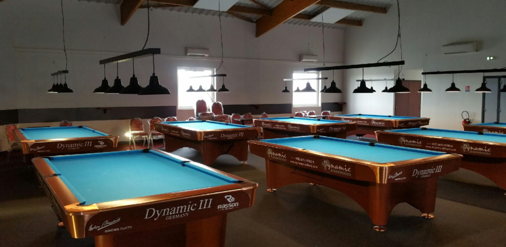 peinture salle de billard double jeu